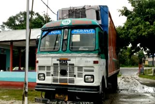 Illegal cow carrier truck seized in Chirang