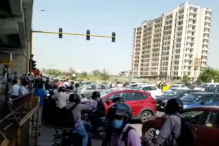 Delhi Ghaziabad border