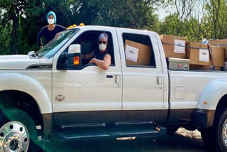 Matthew contributes 1,10,000 masks to hospitals of Texas