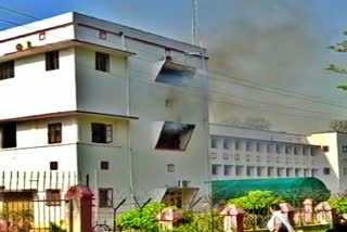 fire in birsa agriculture university ranchi