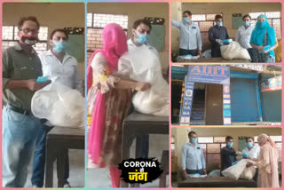 Drought rations are being distributed by AIIIT NGOs