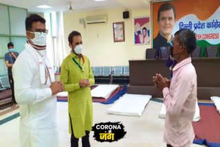 Shakti Singh Gohil visits Congress office