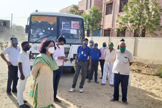 Workers left for Bihar from Surajgarh, सूरजगढ़ से बिहार के लिए रवाना मजदूर