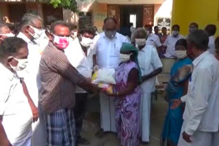 salem sewage workers got corona relief materials