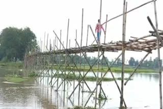 South Abhayapuri people are facing difficulties amid flood in Assam