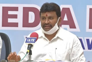 minister vellampalli pressmeet