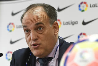 Spanish LaLiga President Javier Tebas