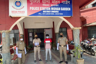 mohan garden police arrested criminal in delhi