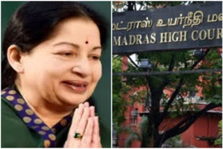 Jayalalithaa residence  Chennai High Court  Edappadi K. Palaniswami  convert Jayalalithaa residence into memorial  ചെന്നൈ  ജെ. ജയലളിത  അന്തരിച്ച മുൻ മുഖ്യമന്ത്രി ജെ. ജയലളിത  വേദനിലയം  ചെന്നൈ ഹൈക്കോടതി ഉത്തരവ്  എഡിഎംകെ  അനധികൃത സ്വത്ത് സമ്പാദനക്കേസ്