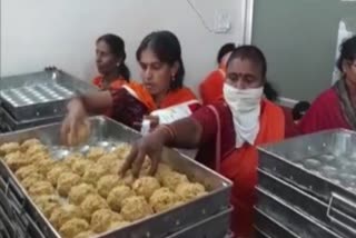 sales of Tirupati laddu