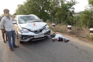 man dead in road accident