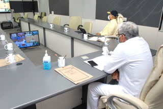 In the 9th cabinet meeting organized by video conference,