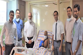 Rare surgery for bone cancer performed at Indiana Hospital, Mangalore saves a child's hand