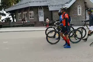 Cycling track in shimla