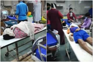 dead bodies just beside the other patients