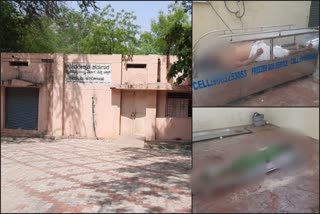 Vims staff put the dead bodies in various places in hospital at Bellary
