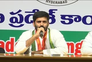 youth congress chairman anil kumar yadav allegation on covid-19 tests in telangana