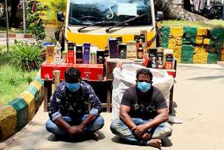 Police arrest two men for illegally supplying liquor