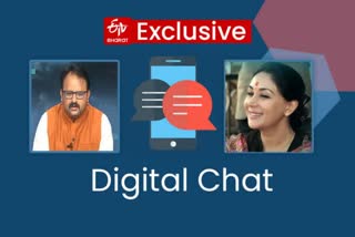 rajsamand MP Dia Kumari's exclusive conversation with ETV bharat