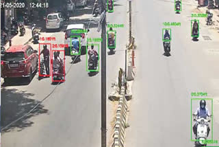 telangana police used artificial intelligence to keep physical distance between people