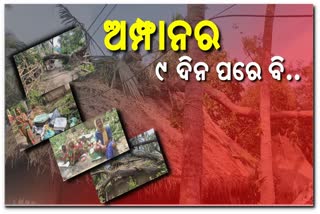 ଅମ୍ଫାନ ଛଡାଇନେଲା ମୁଣ୍ଡରୁ ଛାତ, ମୁଣ୍ଡ ଗୁଞ୍ଜିବାକୁ ନାହିଁ ଘର