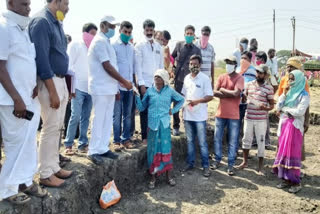 mla challa dharma reddy inspection nrega workes in warangal rural district