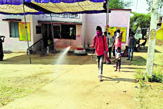 municipality will sanitize the Quarantine Center daily in Khairagarh of Rajnandgaon