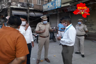 DCP Dwarka meet Najafgarh market association