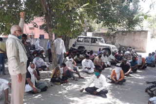 hisar sewer worker protest