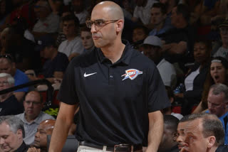 Oklahoma City Thunders assistant coach Vin Bhavnani