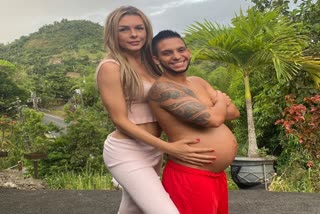 Colombia transgender husband pregnant, ಕೊಲಂಬಿಯಾದ ಮಾಡಲ್​ ಪತಿ ಪ್ರಗ್ನೆಂಟ್