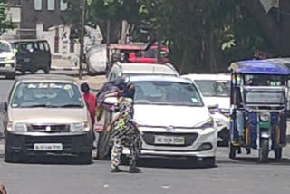 Beggars team came on the streets in delhi after lockdown