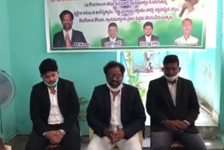 Lawyers protest in Vijayawada