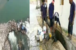 The Bhadrachalam people continued to chase water.