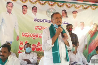 mla  Gandra Venkataramana Reddy toured in warangal rural district