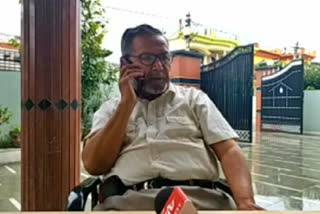 Former officer of Uttar Pradesh Board of Revenue, Surendra Singh Pangti