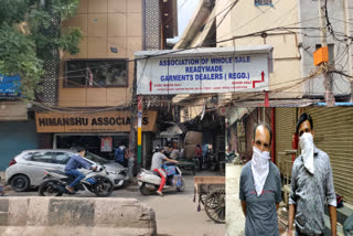 Shopkeepers of Gandhi Nagar Market