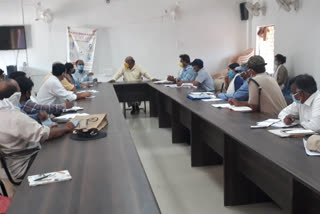 Review meeting in Ichhawar sehore