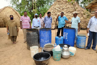 police raids on cheep liquor centers in visakha dst