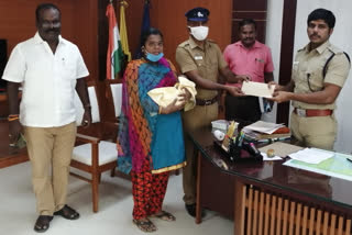 erode sp applauded for aided another police's wife delivery