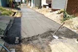 रांची: PCC सड़क निर्माण कार्य में अनियमितता