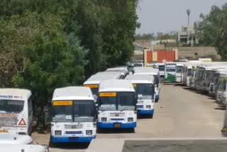 Sriganganagar news, Bus service not started, Rajasthan Roadways Corporation