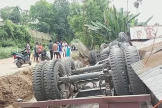 Road accident at Diphu