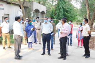 New Collector of Surajpur inspected Quarantine Centers