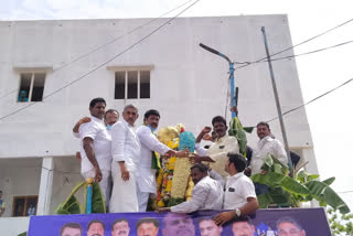 ycp celebrations in railway koduru kadapa district