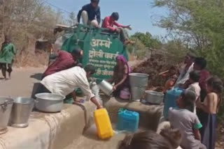 Water problem in summer time in the hinterland villages