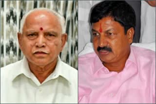 Minister Ramesh Jarkiholi meets CM yediyurappa