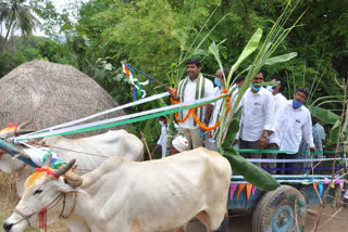 rythu bharosa centres started in anakapalle and kadimkota mandal by anakapalle mla