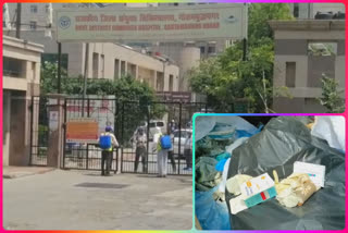 Used PPE kit found in dustbin outside district hospital in Greater Noida corona virus