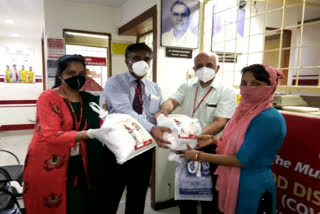 Muthoot Finance Ltd distributed ration kits